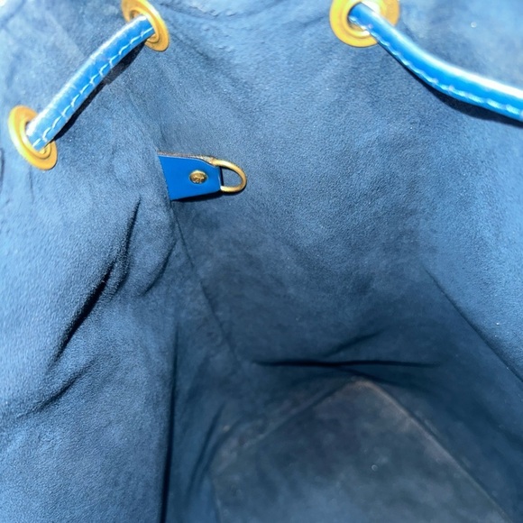 Louis Vuitton Noé LV RARE Vintage Bucket Bag – Blue Epi Leather France 1994 - Picture 15 of 17